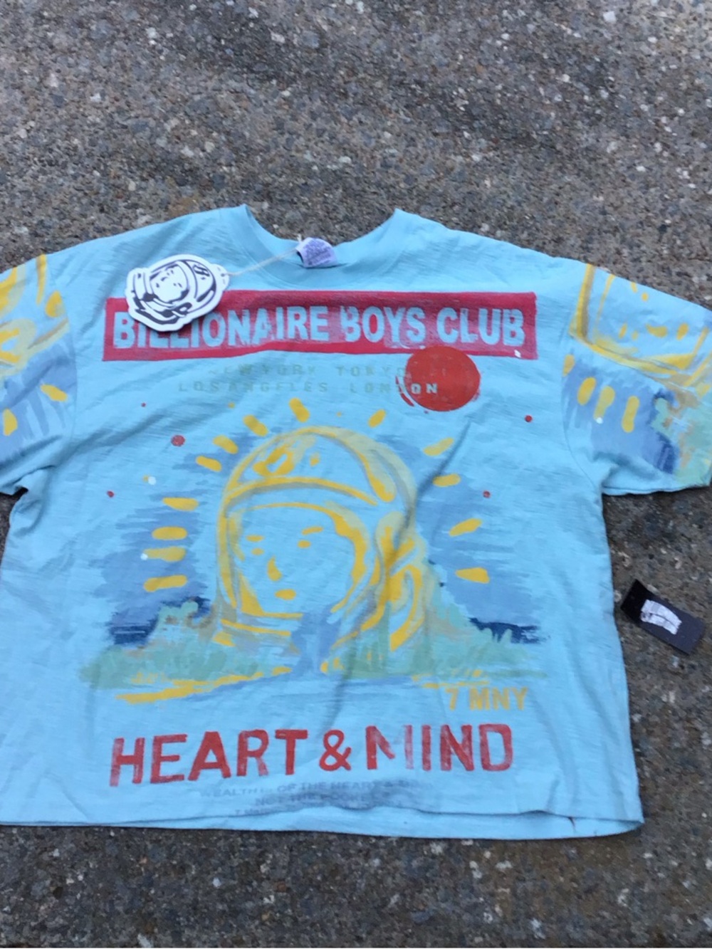 NWT Billionaire Boys Club Wonder T-Shirt 'Crystal Blue' - Picture 4 of 6